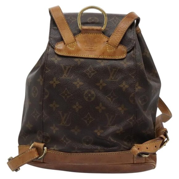 LOUIS VUITTON Monogram Montsouris MM Backpack M51136 LV Auth KD150 - Picture 3 of 16